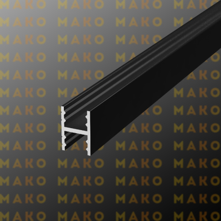 Профиль разделительный MS410А Черный матовый (A15)